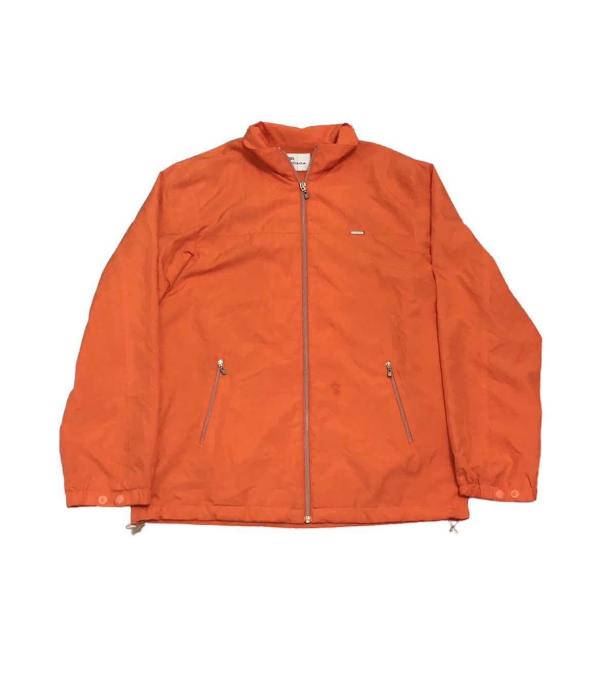 Balenciaga Vintage 90s Balenciaga Golf Light Jacket Big Logo Size US S / EU 44-46 / 1 - 2 Thumbnail