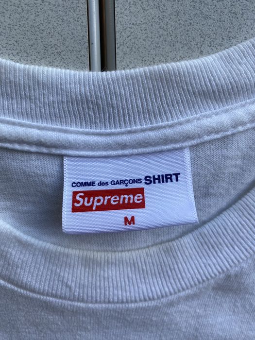 Supreme Supreme x CDG Box Logo T Shirt | Grailed