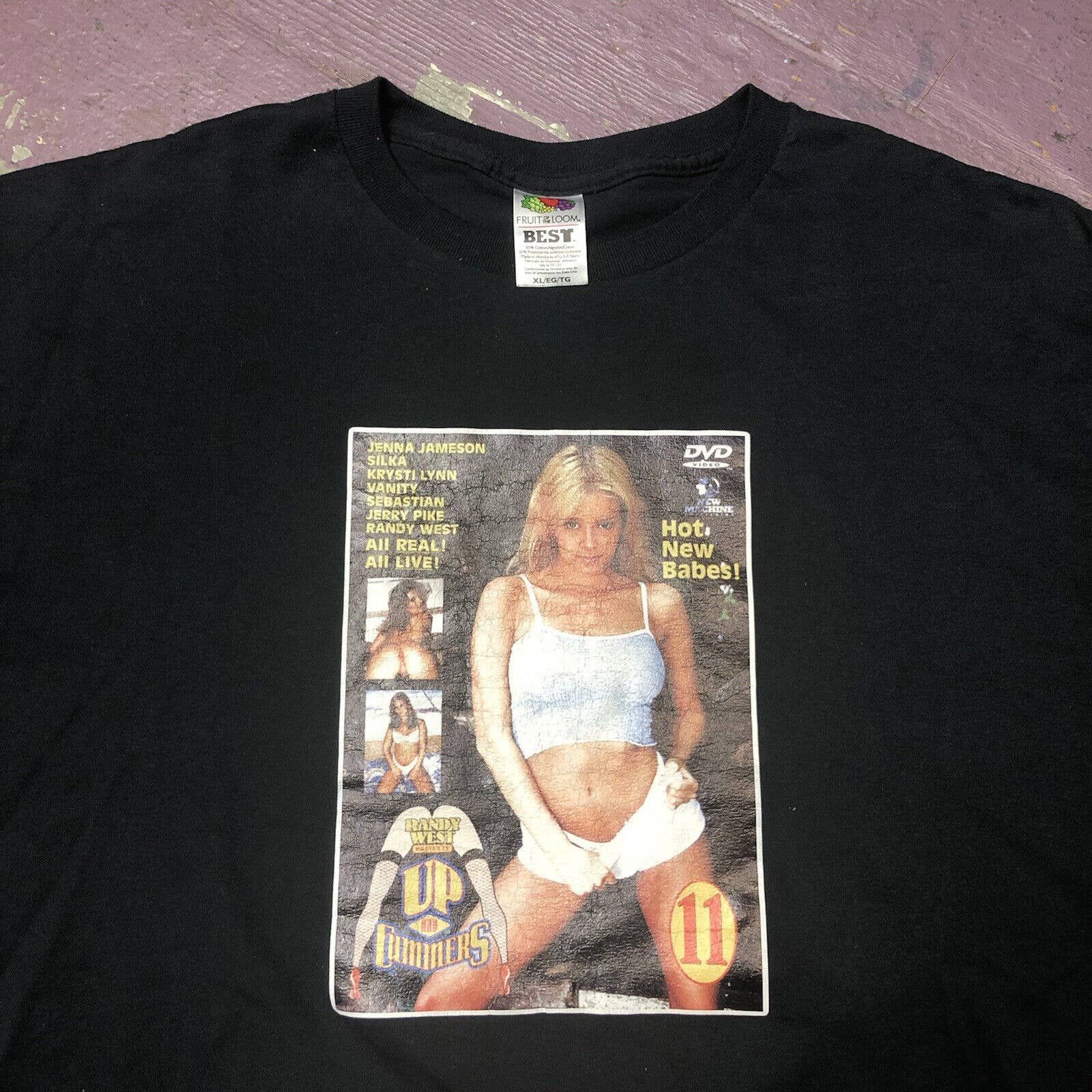 Fruit Of The Loom VTG 00s Adult Porn Star Jenna Jameson Up and Cummers  Shirt | Grailed