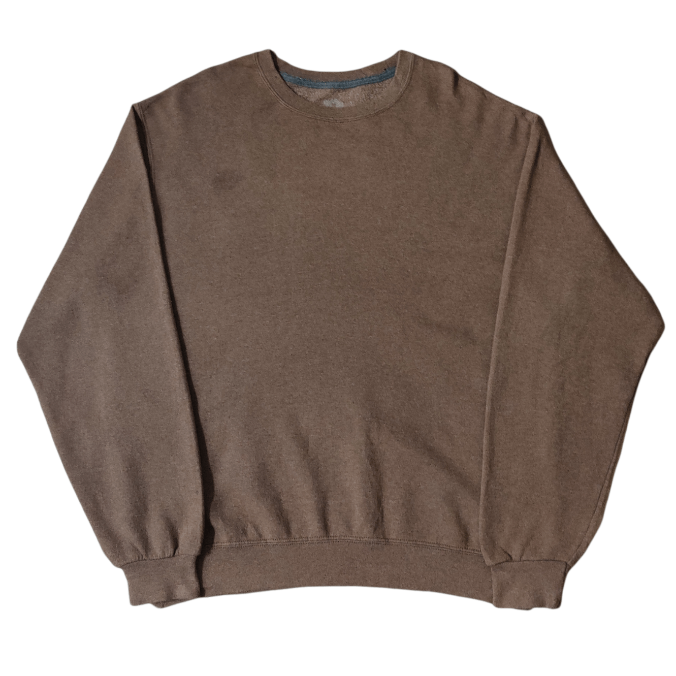 Fruit Of The Loom Vintage Fruit Of The Loam Sweatshirt Crewneck Blank Brown Size US L / EU 52-54 / 3 - 1 Thumbnail