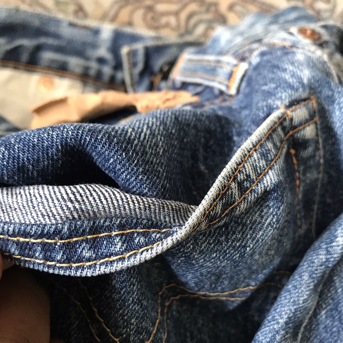Levi's Vintage Levis 501xx Big E Hidden Rivets Selvedge Jeans Size US 30 / EU 46 - 21 Thumbnail