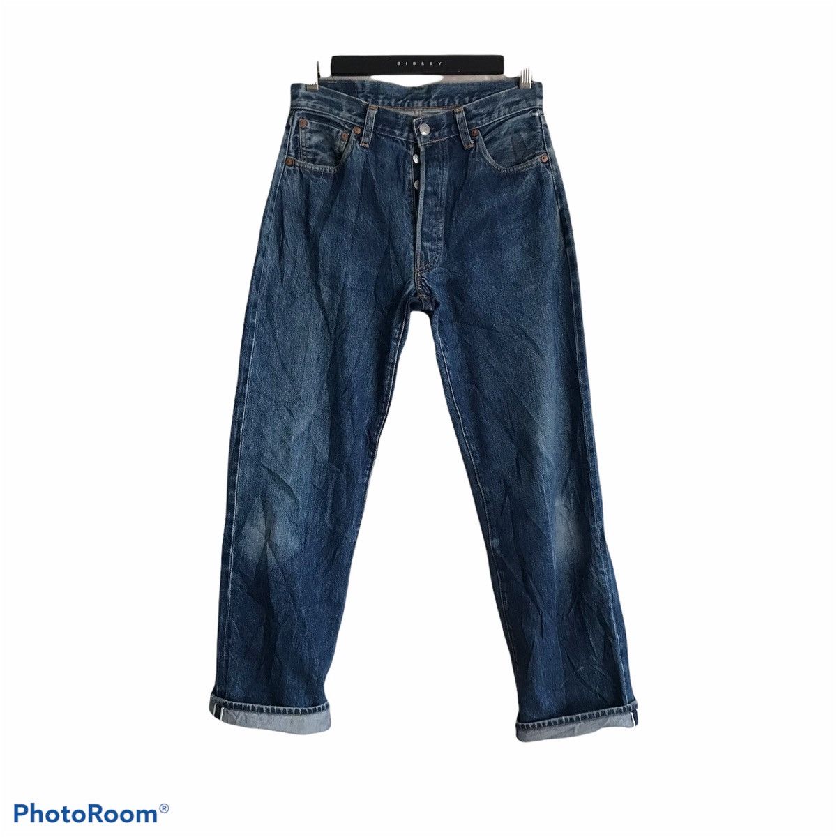 Vintage Levis 501xx Big E Hidden Rivets Selvedge Jeans
