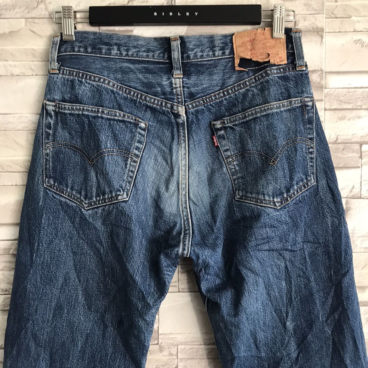 Levi's Vintage Levis 501xx Big E Hidden Rivets Selvedge Jeans Size US 30 / EU 46 - 11 Thumbnail
