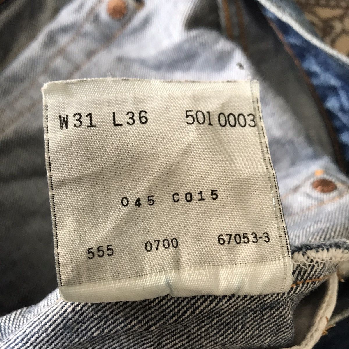 Levi's Vintage Levis 501xx Big E Hidden Rivets Selvedge Jeans Size US 30 / EU 46 - 19 Thumbnail