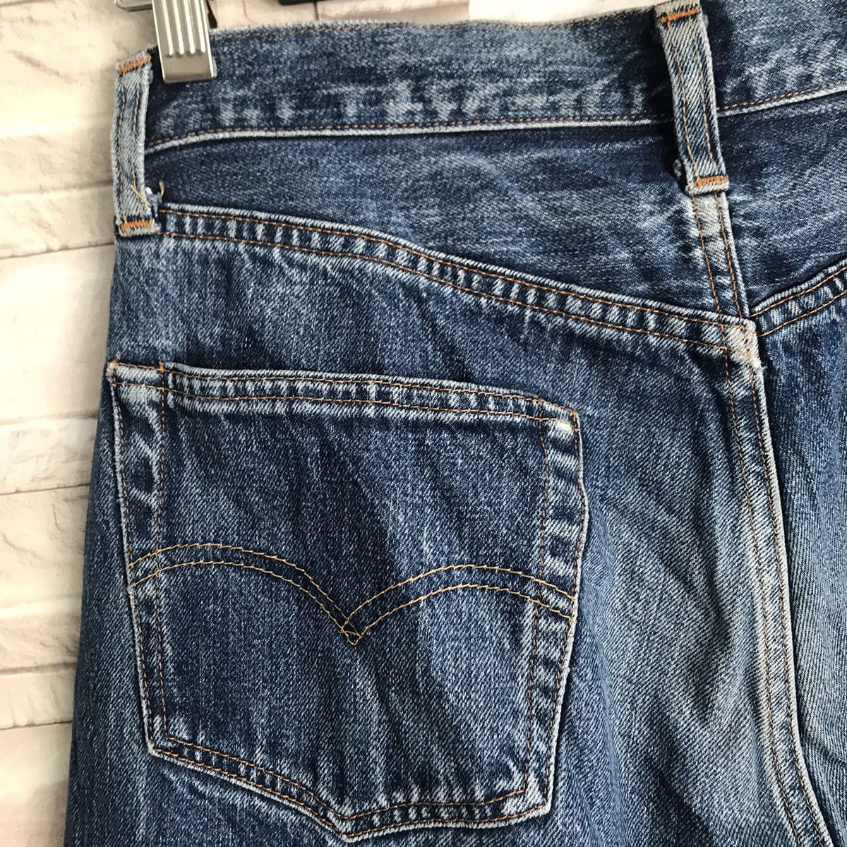 Levi's Vintage Levis 501xx Big E Hidden Rivets Selvedge Jeans Size US 30 / EU 46 - 12 Thumbnail