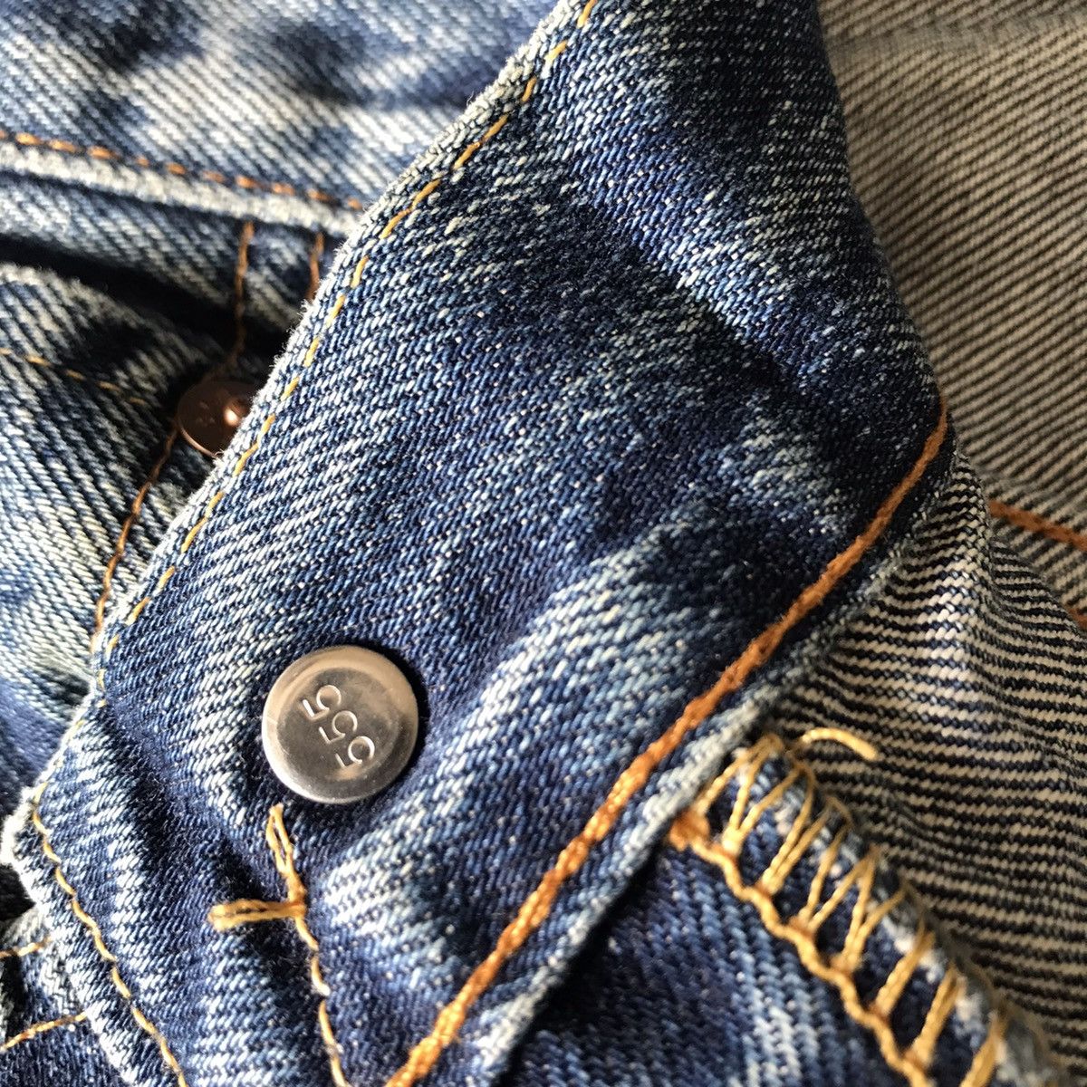 Levi's Vintage Levis 501xx Big E Hidden Rivets Selvedge Jeans Size US 30 / EU 46 - 16 Thumbnail