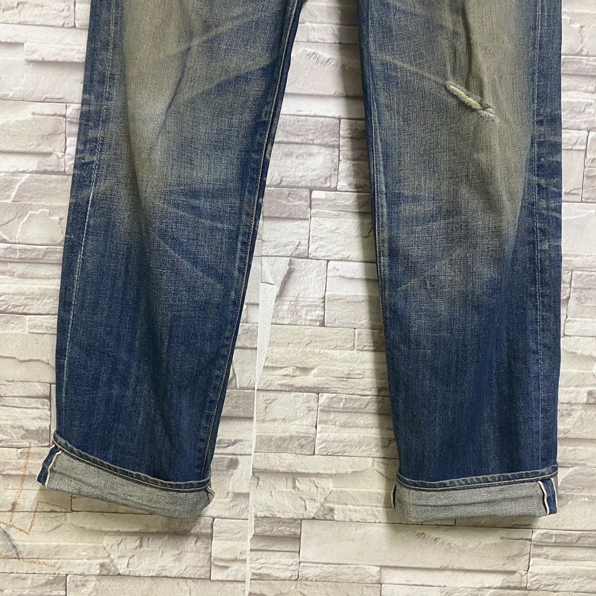 Levi's Vintage Levis 502 Big E Redline Jeans Lot 1967 34x32 Size US 34 / EU 50 - 6 Thumbnail