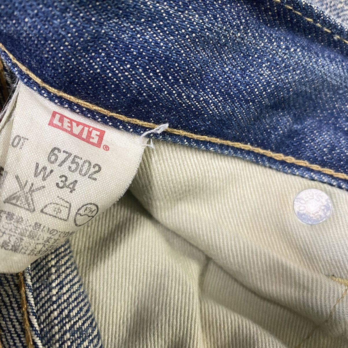 Levi's Vintage Levis 502 Big E Redline Jeans Lot 1967 34x32 Size US 34 / EU 50 - 20 Thumbnail