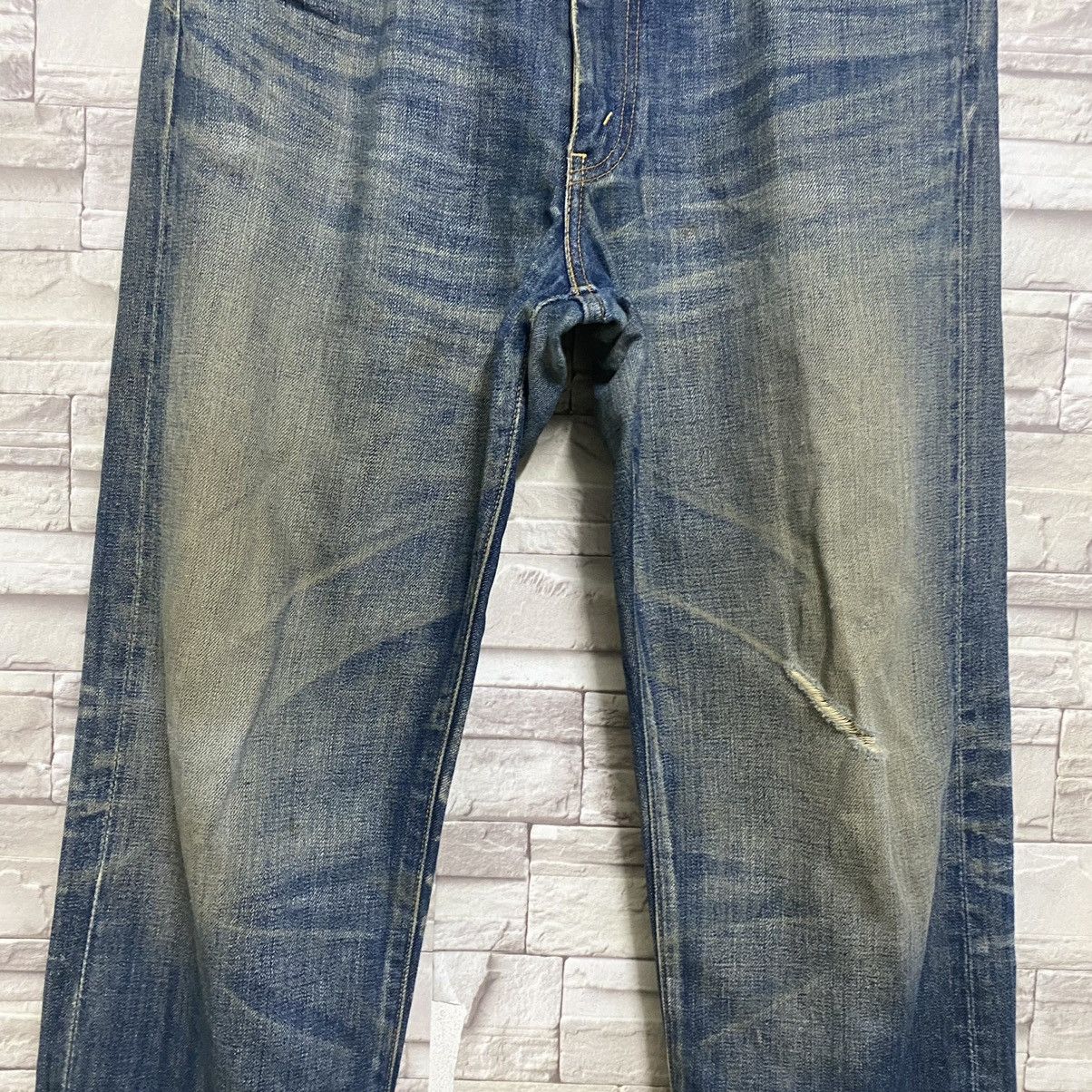 Levi's Vintage Levis 502 Big E Redline Jeans Lot 1967 34x32 Size US 34 / EU 50 - 5 Thumbnail