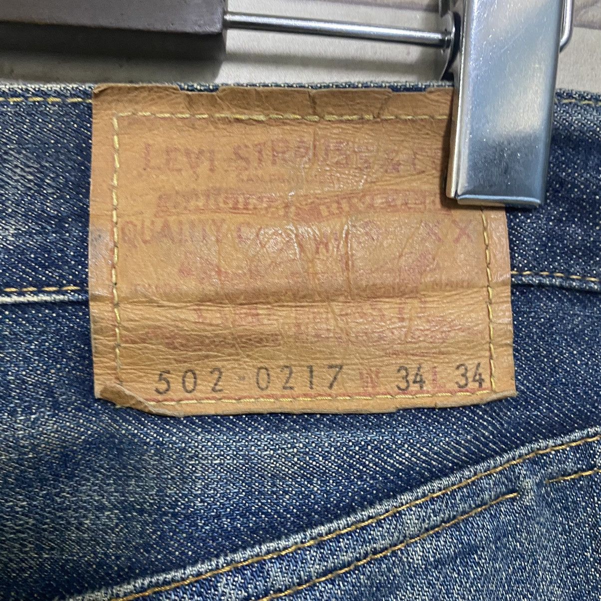 Levi's Vintage Levis 502 Big E Redline Jeans Lot 1967 34x32 Size US 34 / EU 50 - 17 Thumbnail