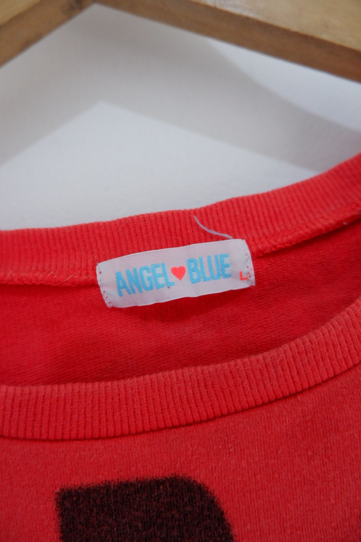 20471120 Vintage Angel Blue Sweatshirt | Womens Size M / US 6-8 / IT 42-44 - 6 Thumbnail