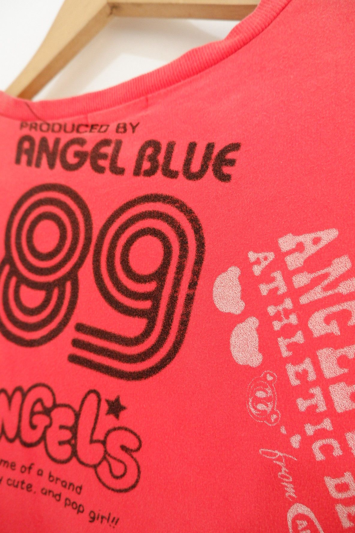 20471120 Vintage Angel Blue Sweatshirt | Womens Size M / US 6-8 / IT 42-44 - 5 Thumbnail