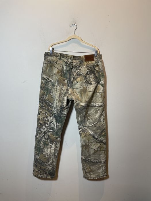 Wrangler camo fleece hot sale lined jeans