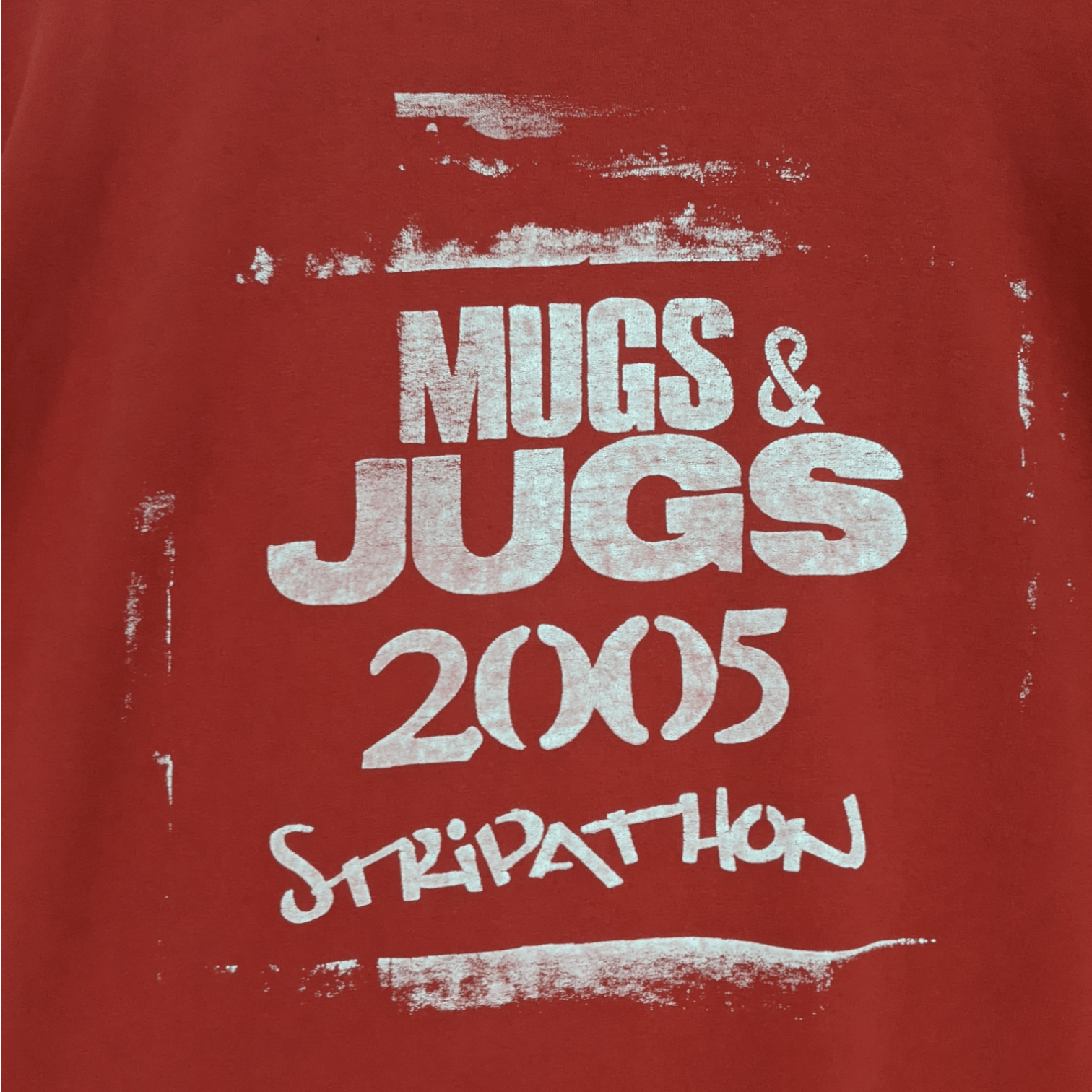 Gildan Vintage MOLSON CANADIAN Mugs & Jugs 2005 Stripathon Tee Size US XL / EU 56 / 4 - 7 Thumbnail