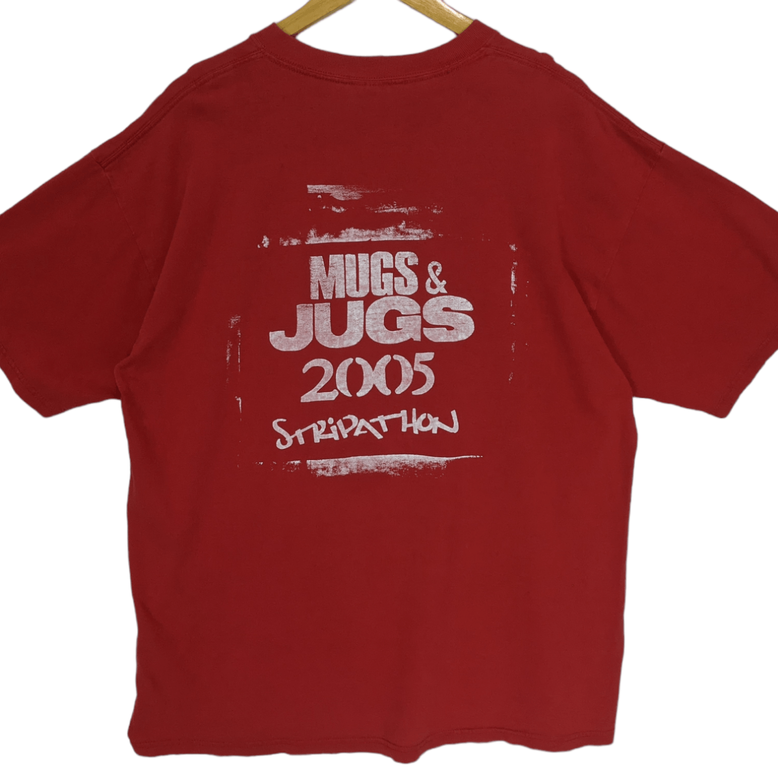 Gildan Vintage MOLSON CANADIAN Mugs & Jugs 2005 Stripathon Tee Size US XL / EU 56 / 4 - 6 Thumbnail