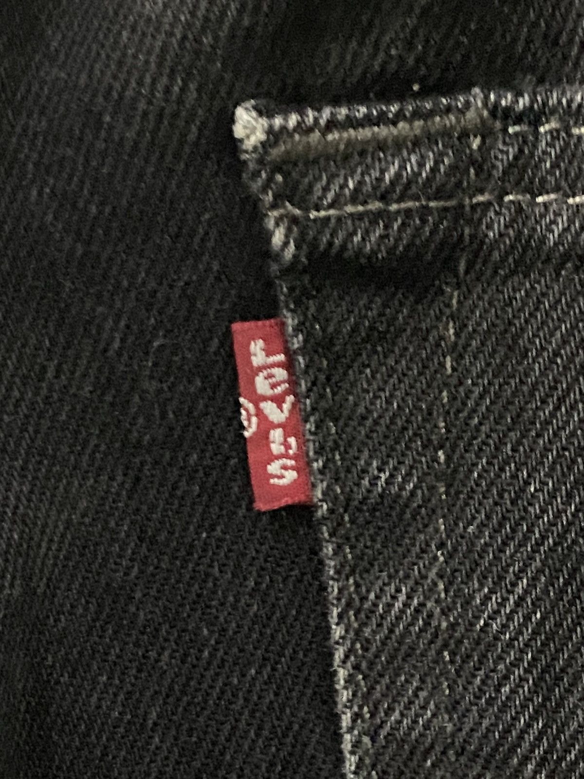 Levi's × Vintage Vintage Levi’s 501 Faded Black Jeans Denim 38X30 Size US 38 / EU 54 - 18 Thumbnail