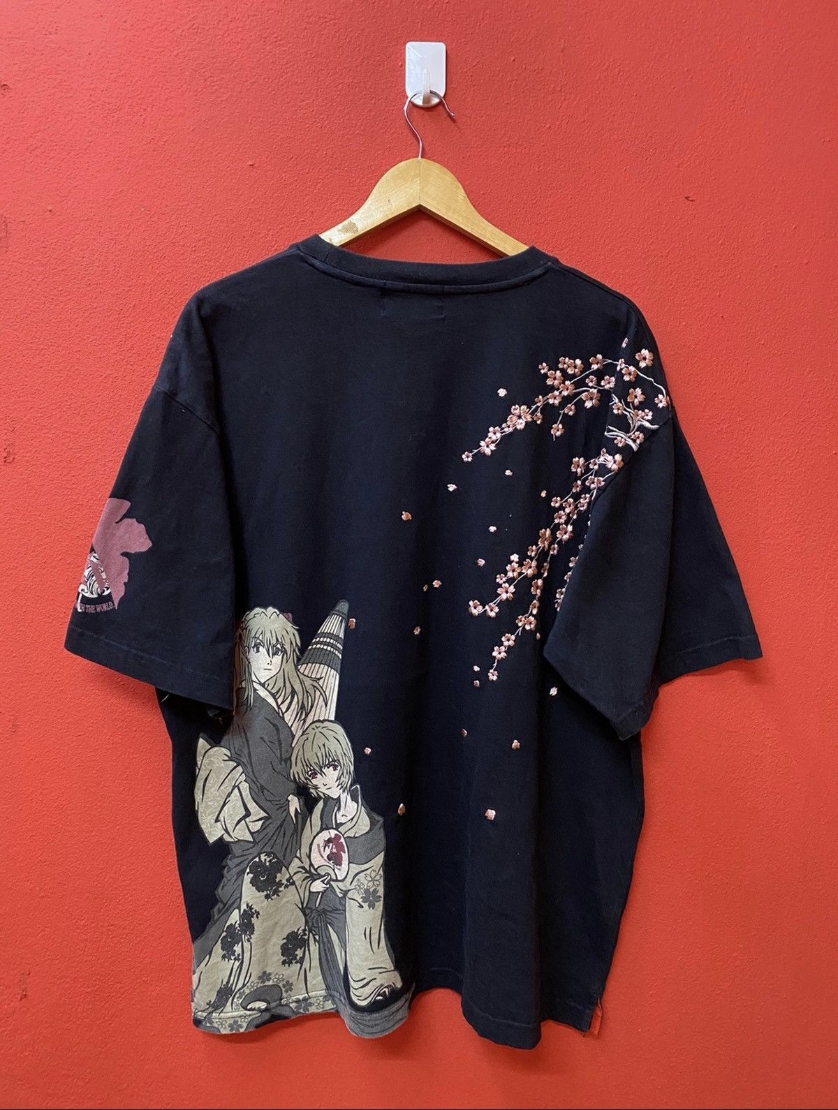 Anime × Japanese Brand × Vintage VINTAGE RARE NEON GENESIS EVANGELION SHINJI IKARI ANIME Size US XXL / EU 58 / 5 - 1 Thumbnail