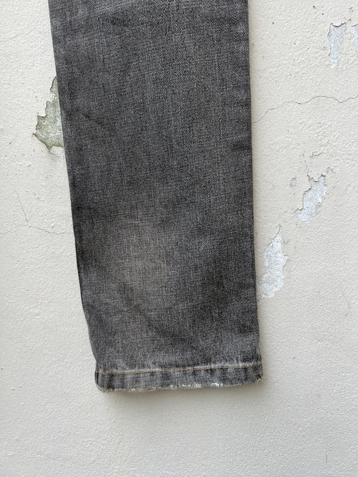 Vintage VTG SEX POT REVENGE Japan Dirty Distress Denim Patches Jeans Size US 31 - 17 Thumbnail