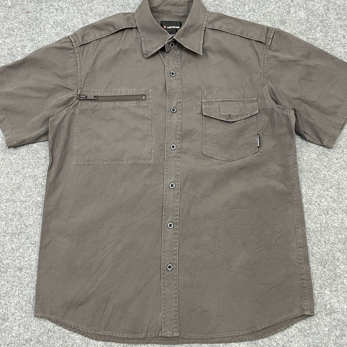 Airwalk × Japanese Brand × Vintage Vintage Airwalk Button Up Shirt Size US M / EU 48-50 / 2 - 3 Thumbnail