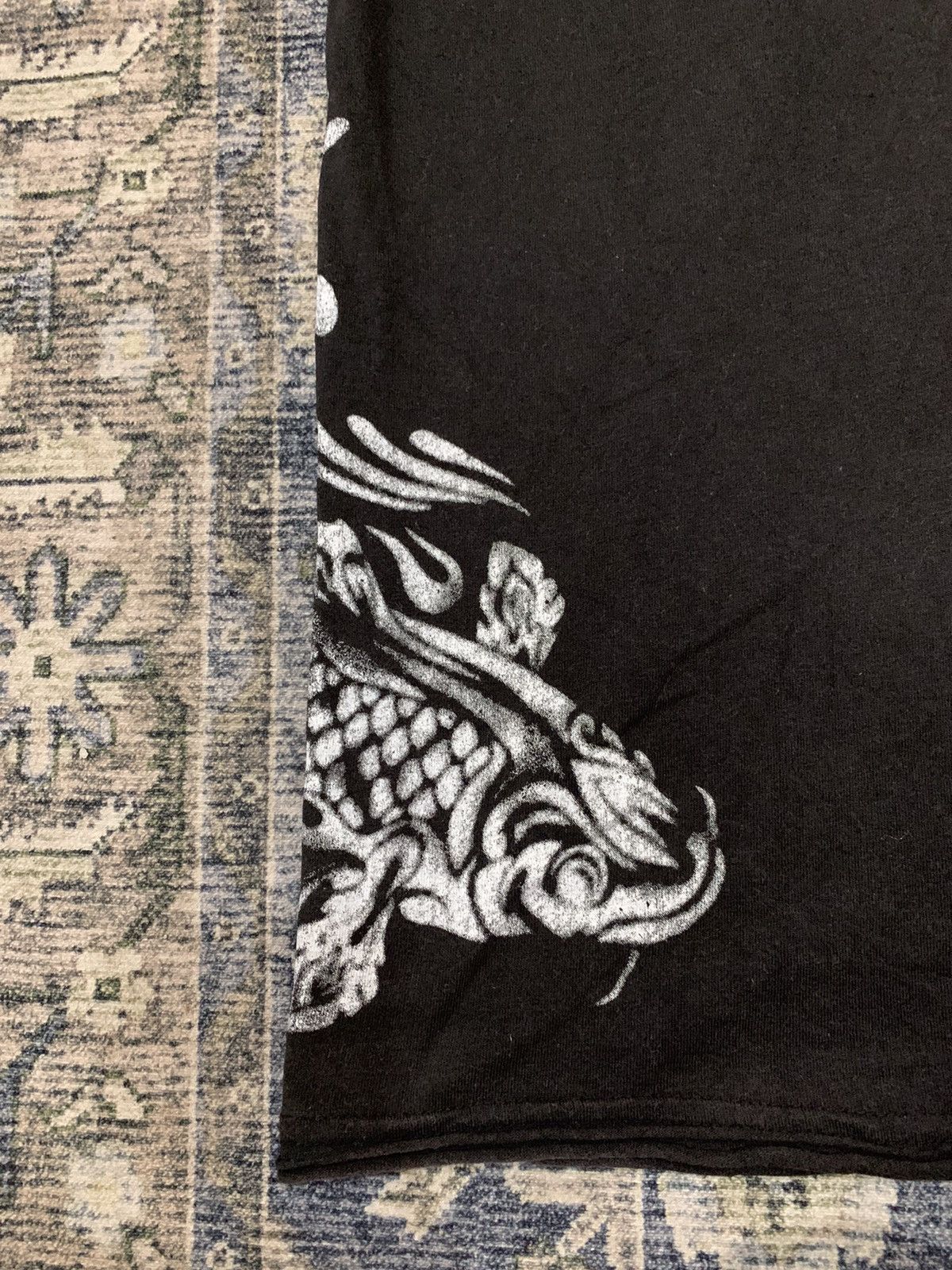 Japanese Brand × Vintage Japanesse Sukajan Koi Fish Traditional Shirt Size US XL / EU 56 / 4 - 6 Thumbnail