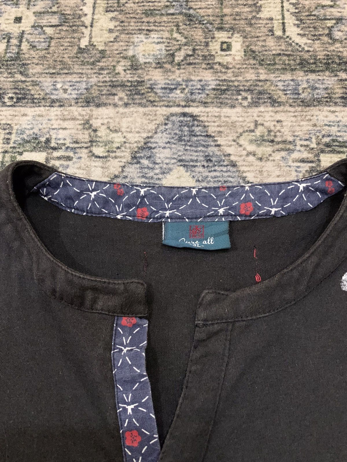 Japanese Brand × Vintage Japanesse Sukajan Koi Fish Traditional Shirt Size US XL / EU 56 / 4 - 5 Thumbnail