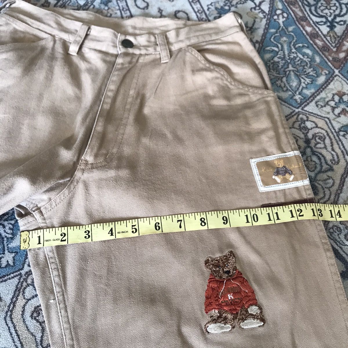Japanese Brand Karl Helmut Carpenter Pants Patchwork Embroidery Size US 28 / EU 44 - 22 Thumbnail