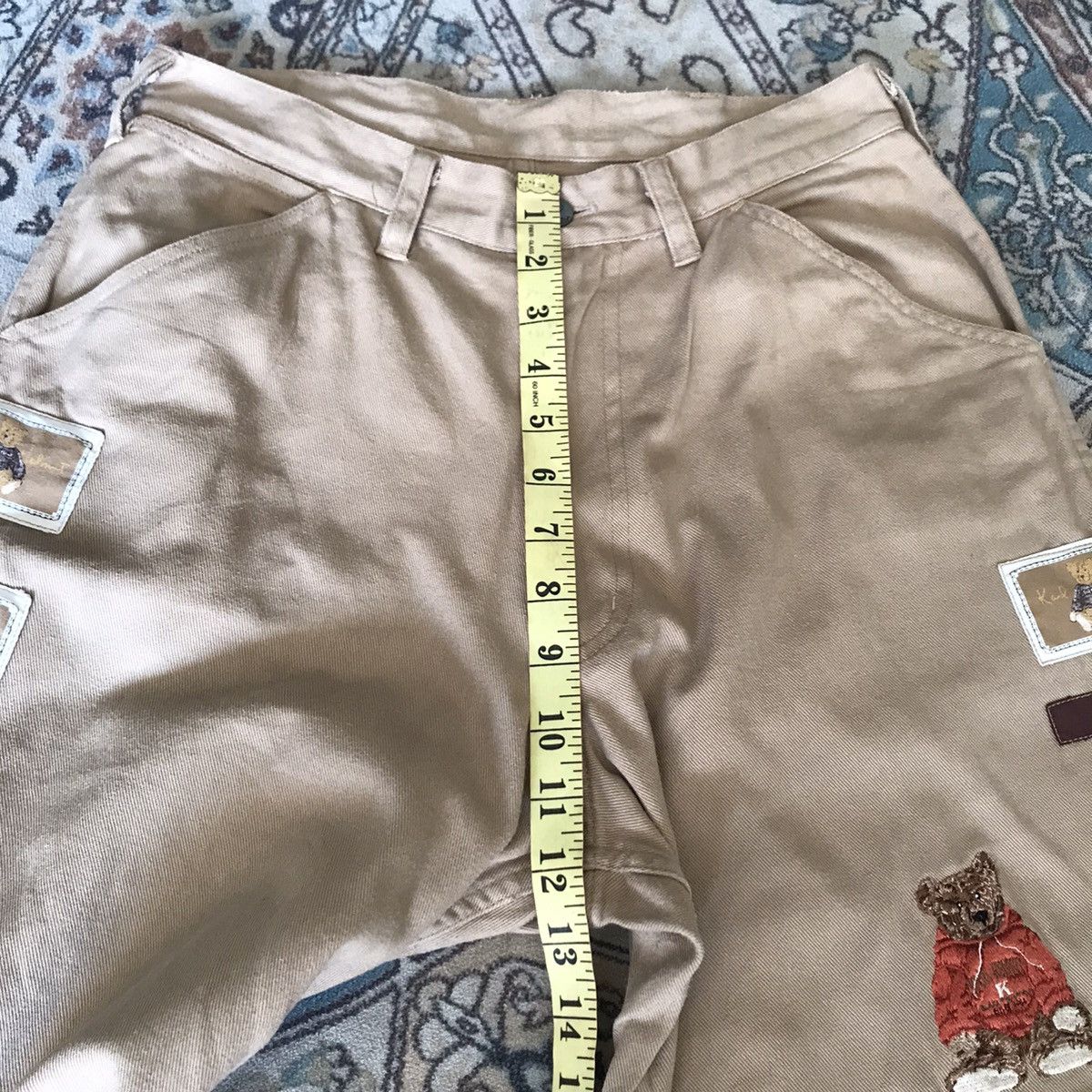 Japanese Brand Karl Helmut Carpenter Pants Patchwork Embroidery Size US 28 / EU 44 - 21 Thumbnail