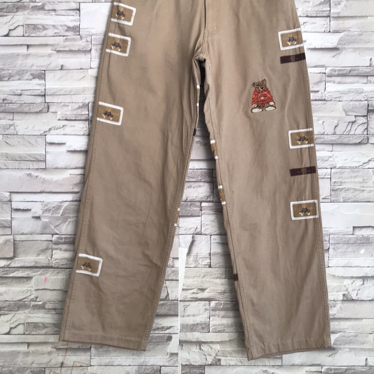 Japanese Brand Karl Helmut Carpenter Pants Patchwork Embroidery Size US 28 / EU 44 - 10 Thumbnail