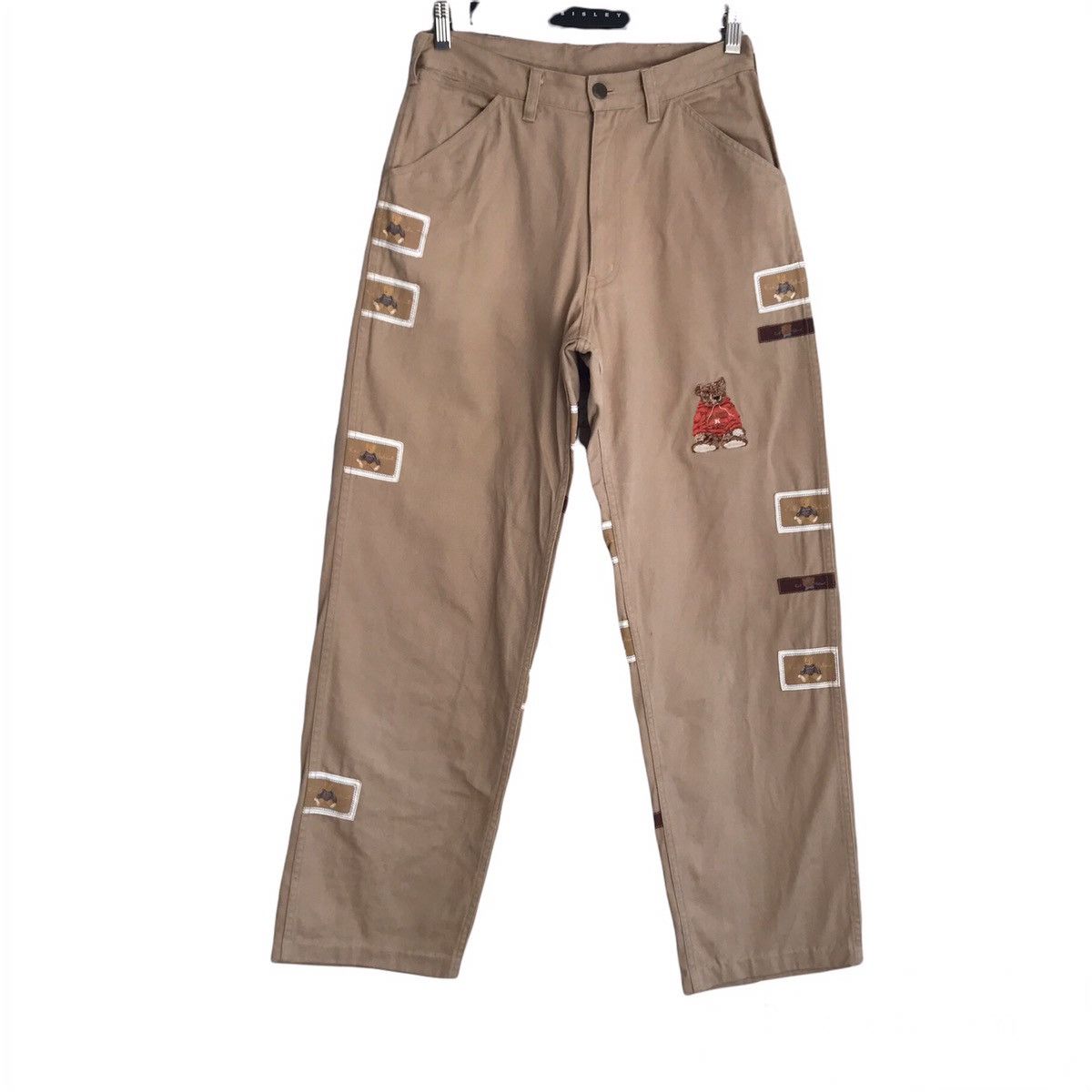 Japanese Brand Karl Helmut Carpenter Pants Patchwork Embroidery Size US 28 / EU 44 - 1 Thumbnail