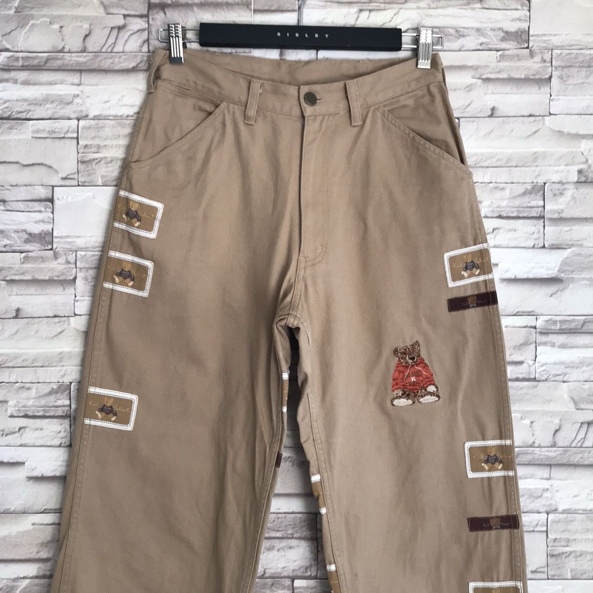 Japanese Brand Karl Helmut Carpenter Pants Patchwork Embroidery Size US 28 / EU 44 - 4 Thumbnail