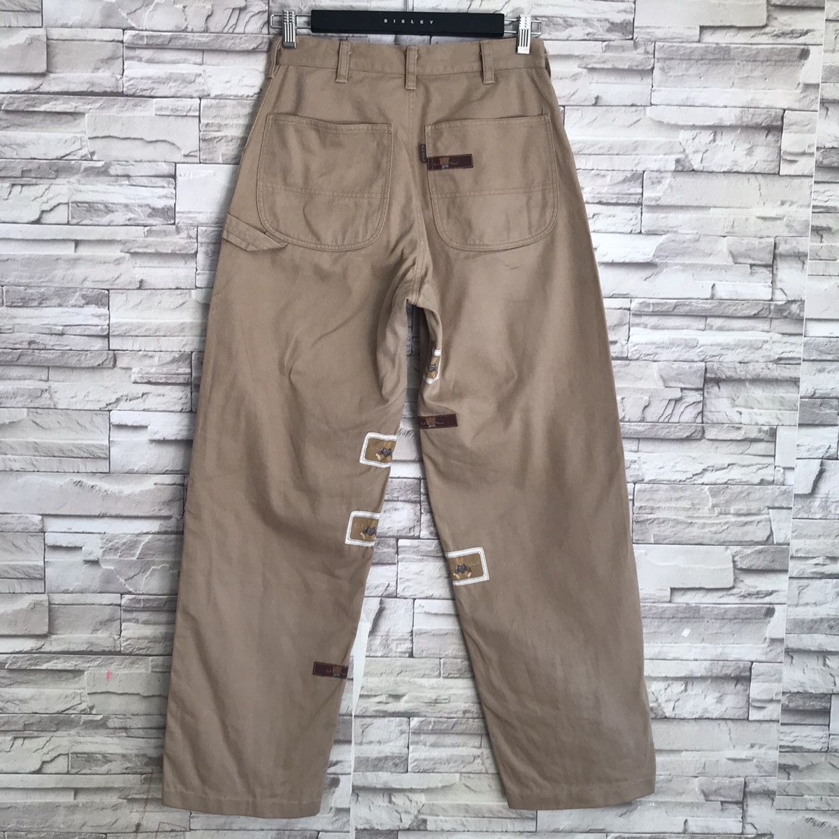 Japanese Brand Karl Helmut Carpenter Pants Patchwork Embroidery Size US 28 / EU 44 - 11 Thumbnail