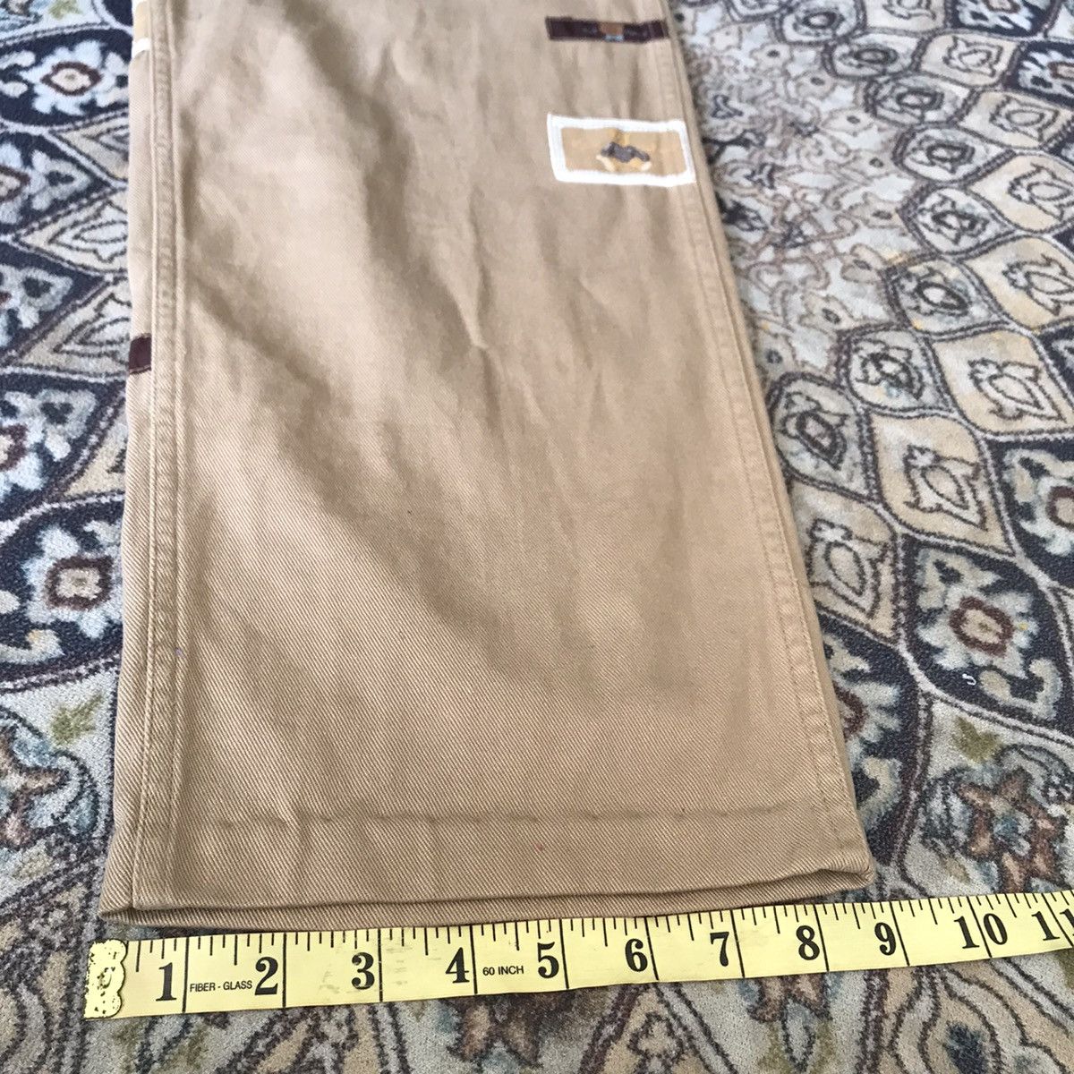 Japanese Brand Karl Helmut Carpenter Pants Patchwork Embroidery Size US 28 / EU 44 - 24 Thumbnail