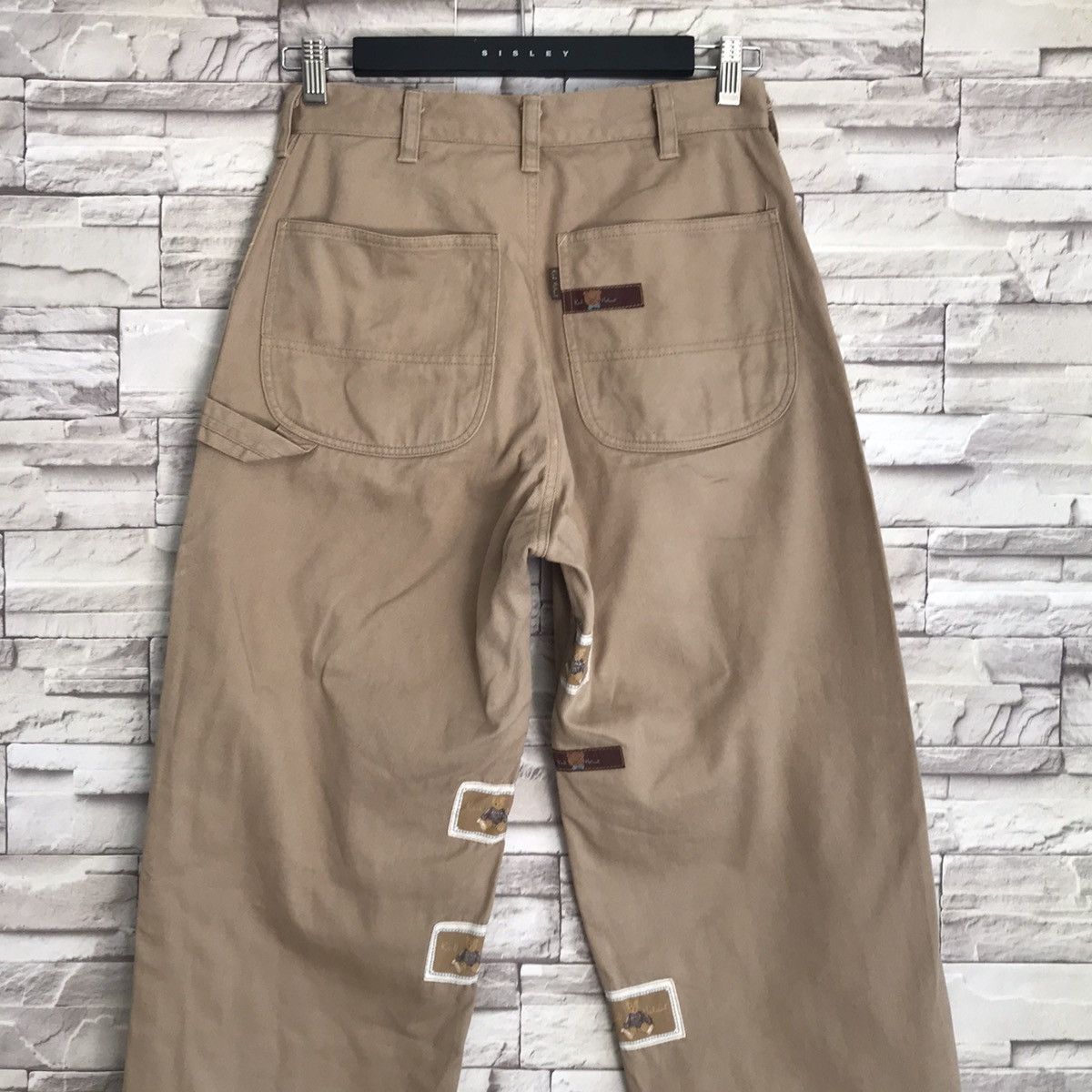 Japanese Brand Karl Helmut Carpenter Pants Patchwork Embroidery Size US 28 / EU 44 - 12 Thumbnail