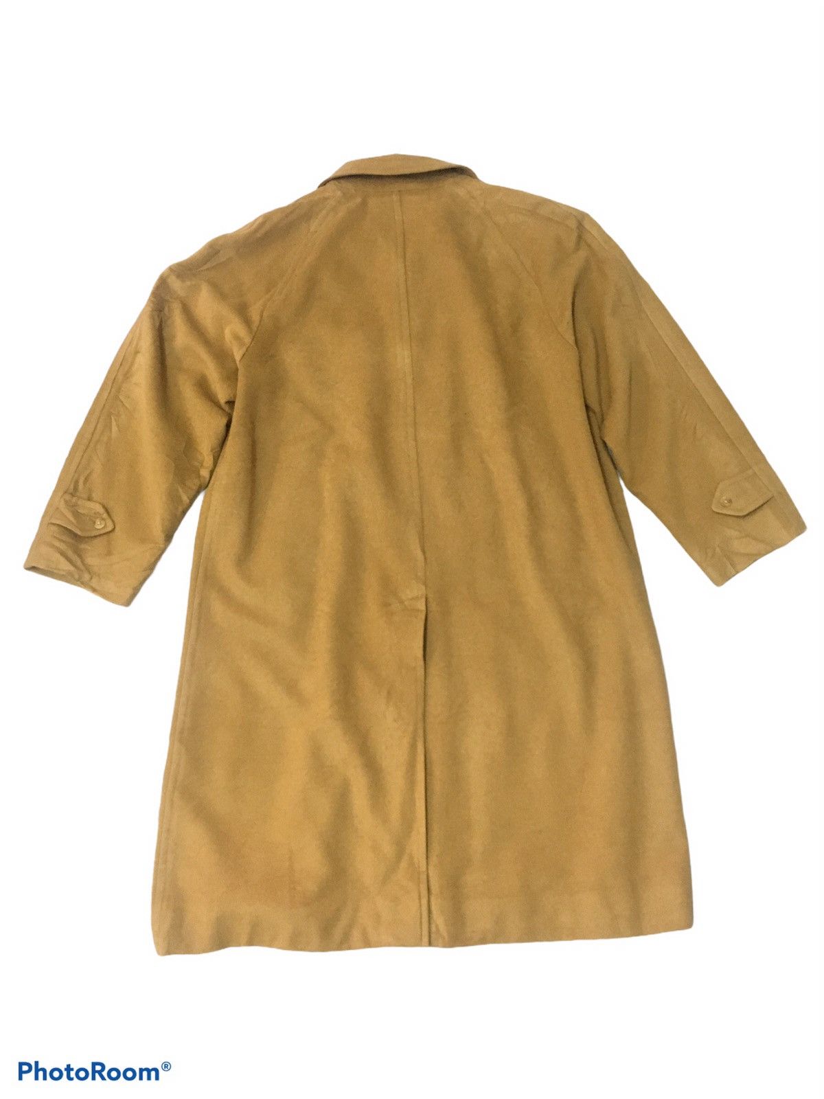 Burberry Vintage 80's Burberry Wool Cashmere Tailored Coat Size US L / EU 52-54 / 3 - 7 Thumbnail
