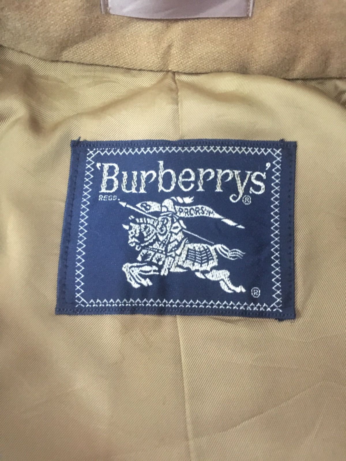 Burberry Vintage 80's Burberry Wool Cashmere Tailored Coat Size US L / EU 52-54 / 3 - 8 Thumbnail