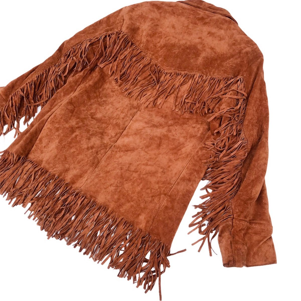 Other Vintage Deer Wear leather fringed cowboy western native USA Size US L / EU 52-54 / 3 - 6 Thumbnail
