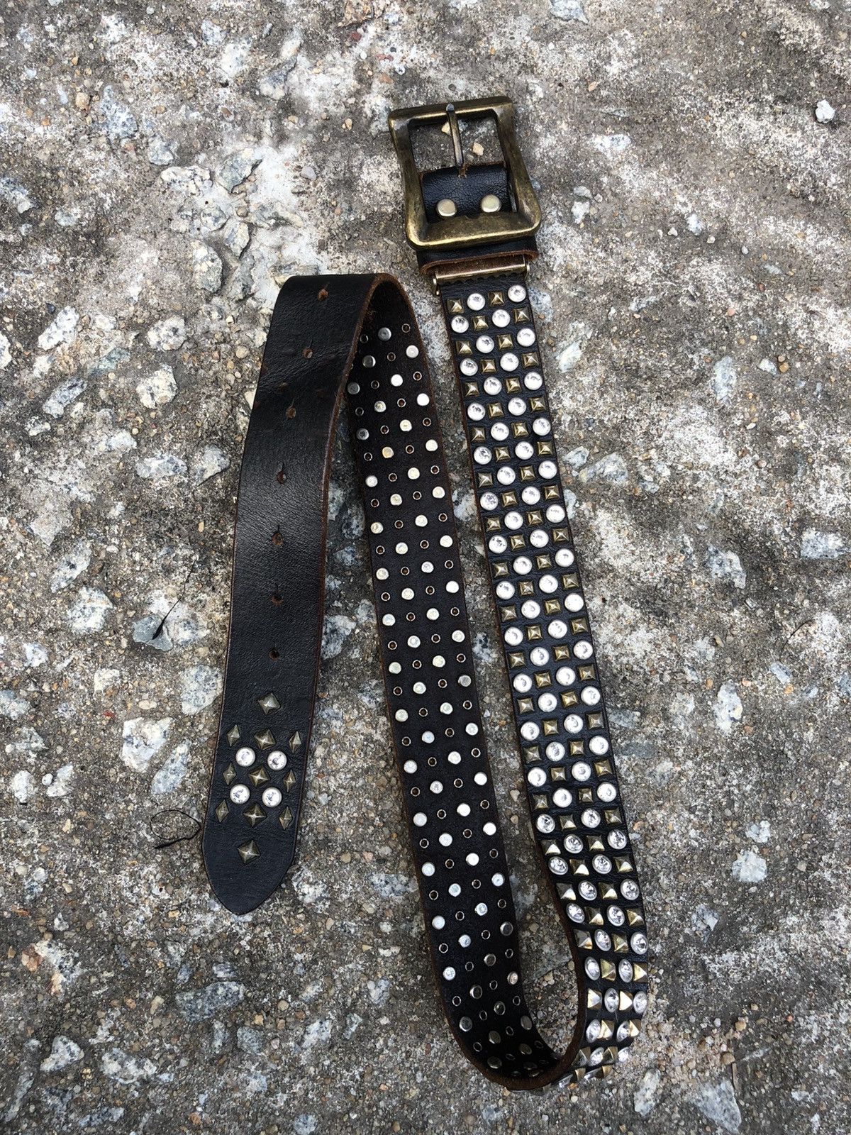 Hysteric Glamour Very Rare Unbrand Belt with full stud punk style Size ONE SIZE - 11 Thumbnail