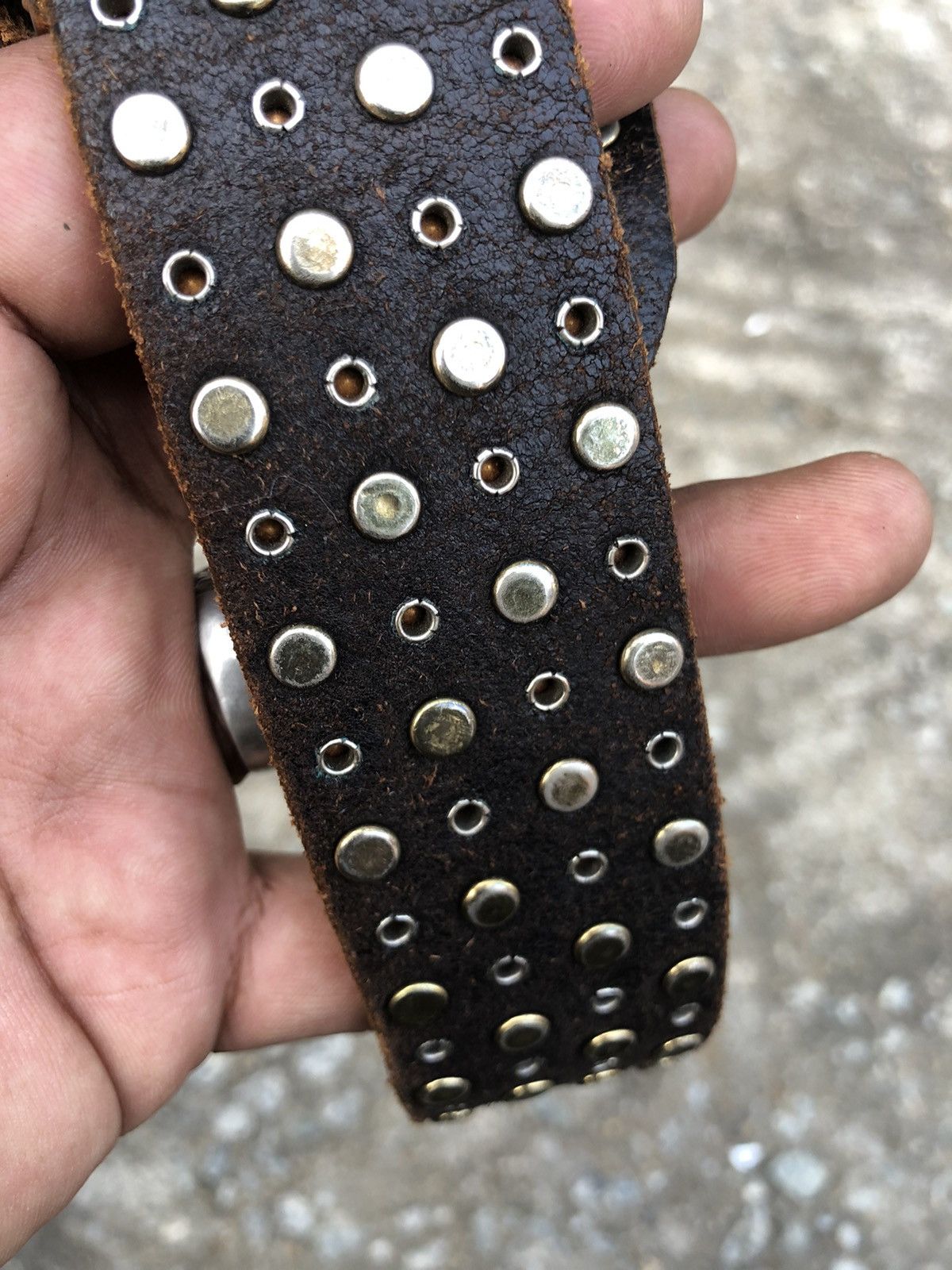 Hysteric Glamour Very Rare Unbrand Belt with full stud punk style Size ONE SIZE - 12 Thumbnail