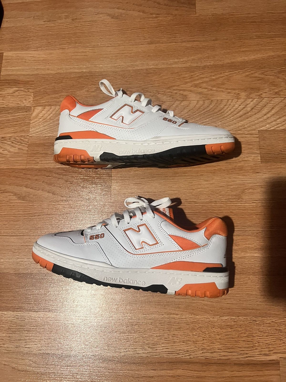 New Balance New Balance 550 Varsity Orange Size US 11.5 / EU 44-45 - 1 Thumbnail