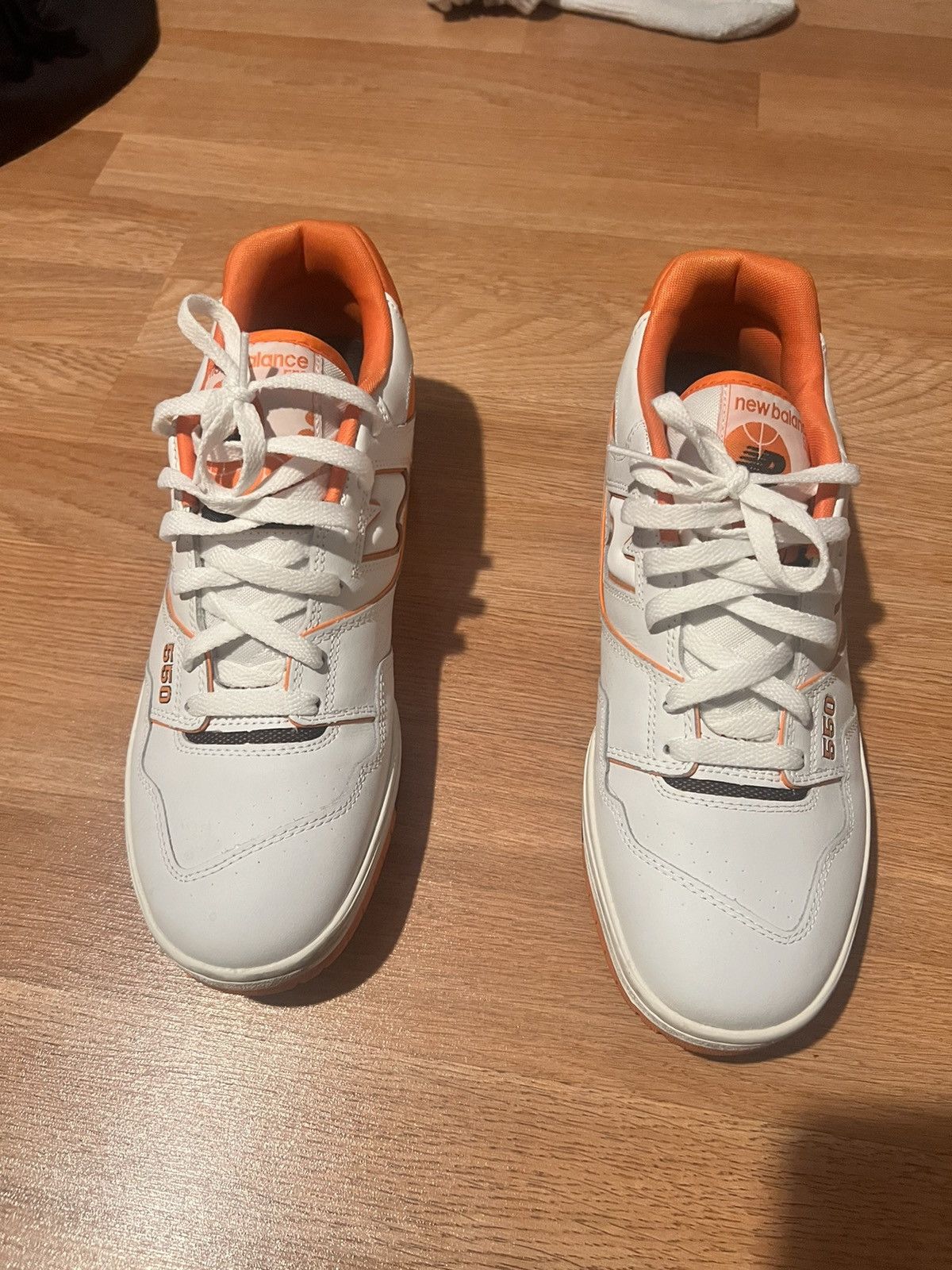 New Balance New Balance 550 Varsity Orange Size US 11.5 / EU 44-45 - 3 Thumbnail