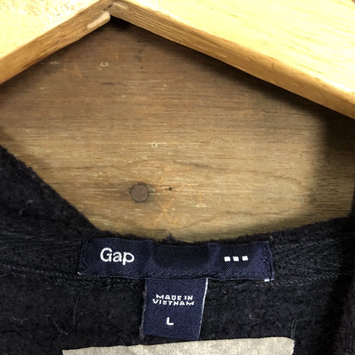 Gap Gap vintage Dark Blue Hoodies #034B Size US L / EU 52-54 / 3 - 12 Thumbnail