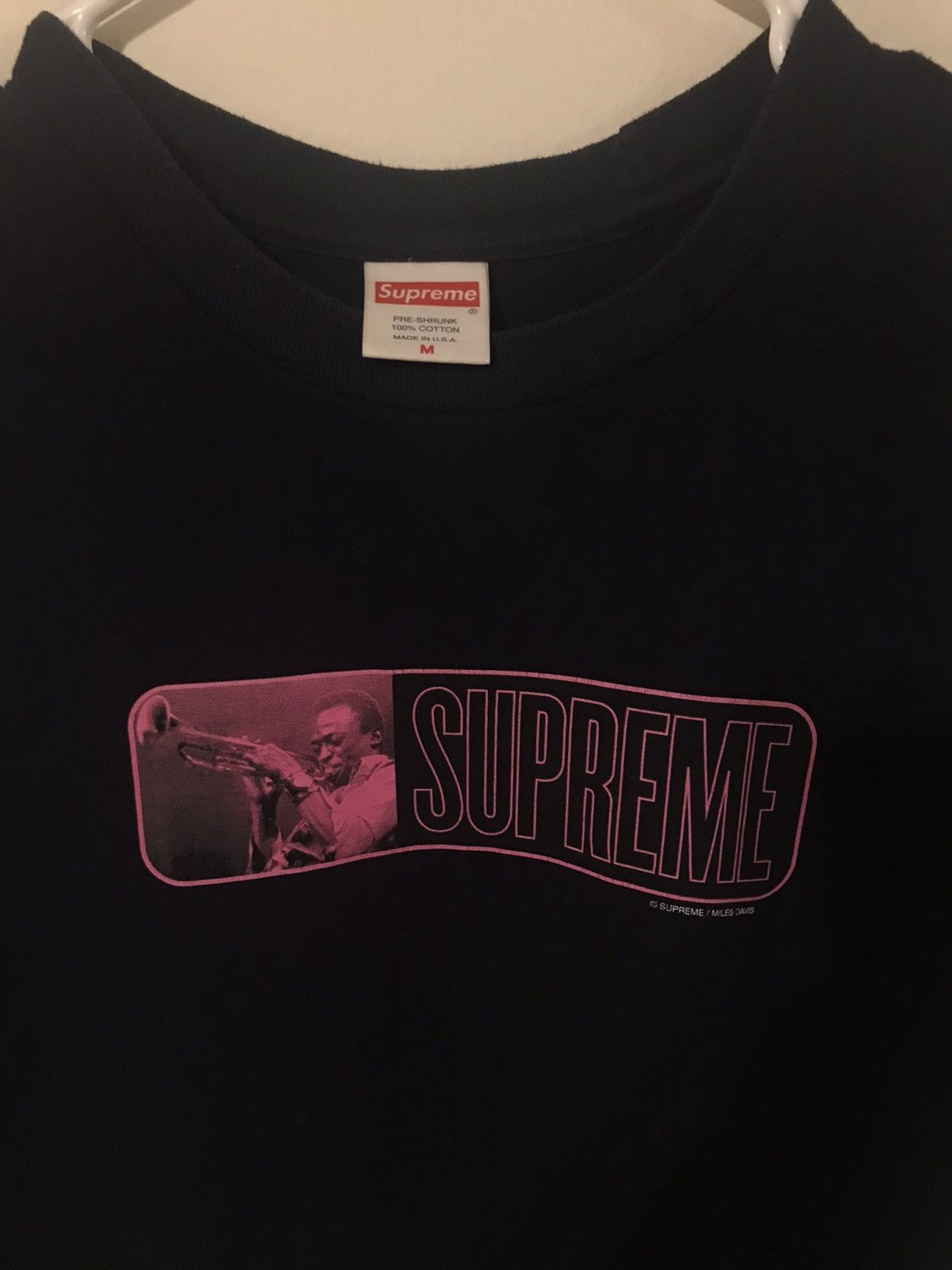 Supreme Supreme Miles Davis Tee Size US M / EU 48-50 / 2 - 2 Thumbnail