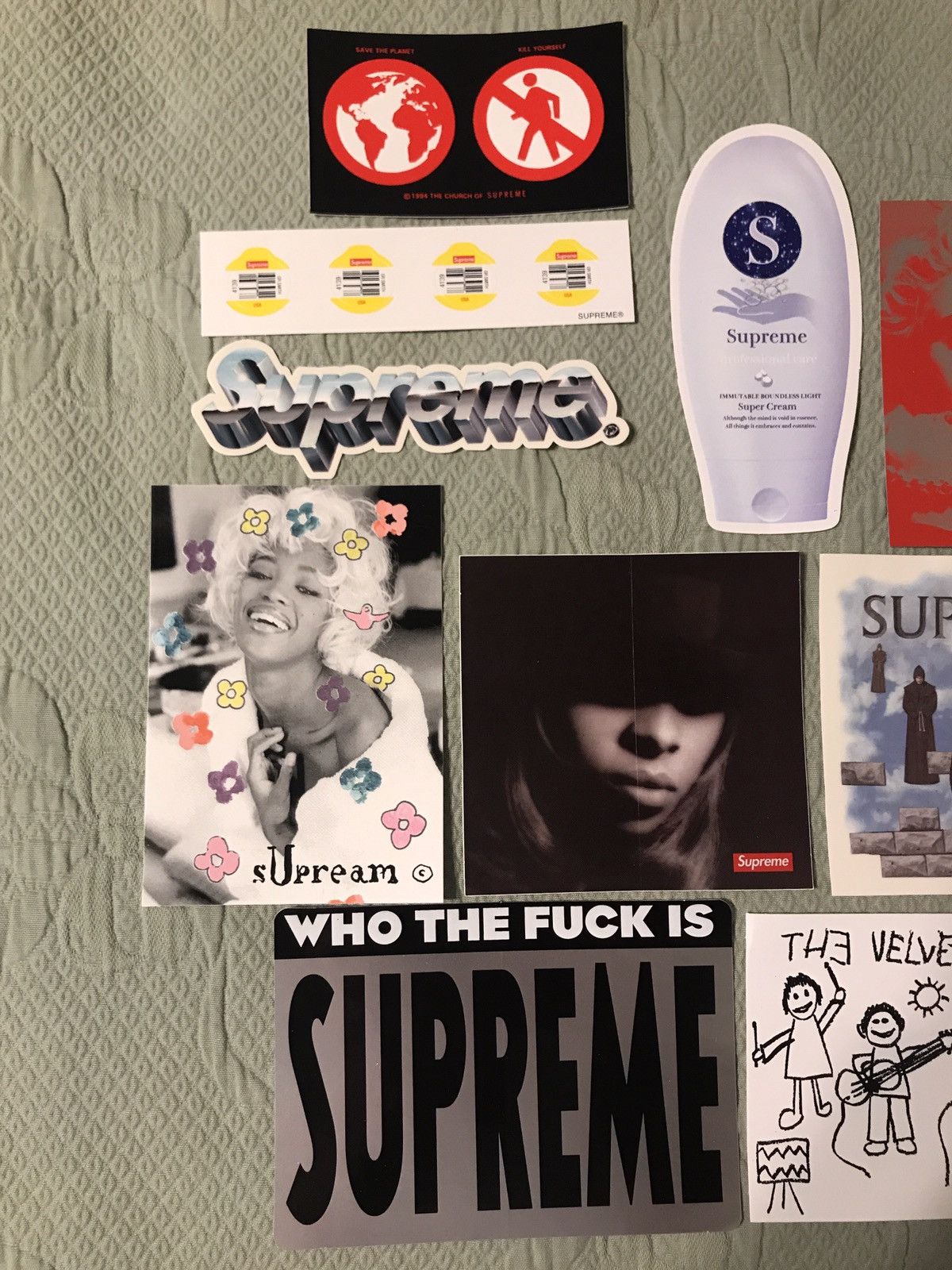 Supreme 10x Supreme Stickers Lot Size ONE SIZE - 2 Thumbnail