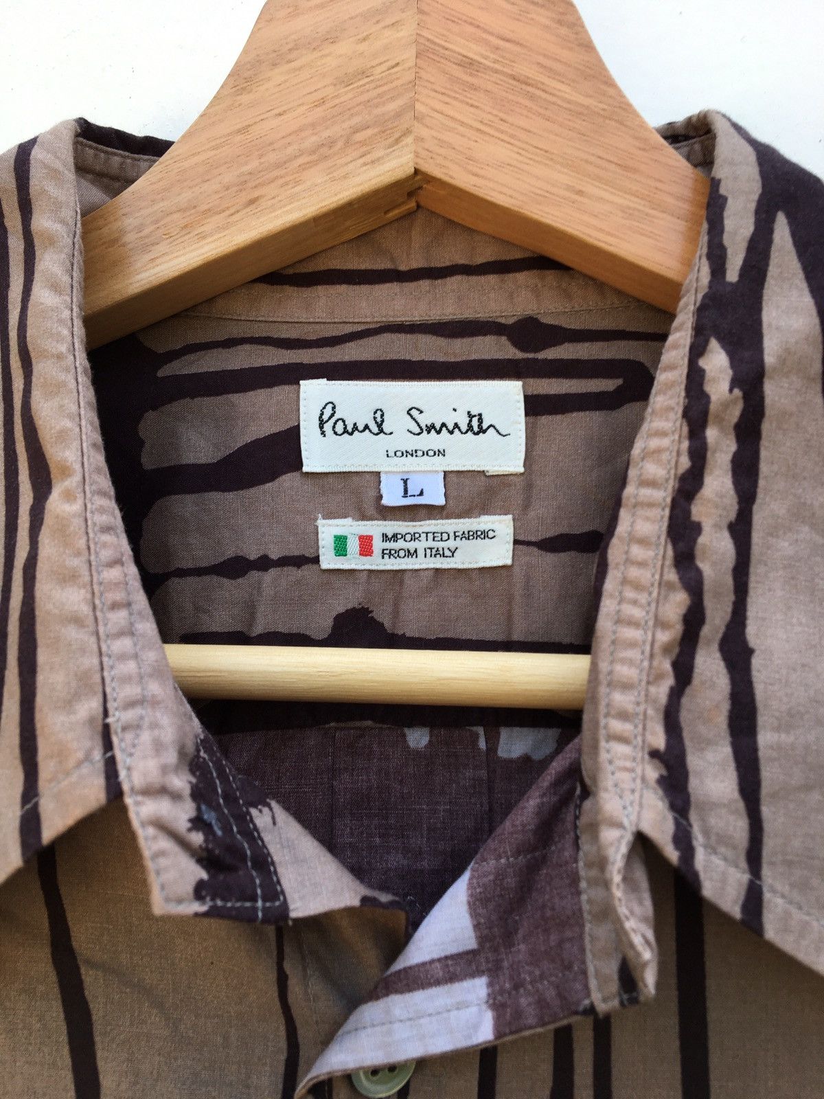 Paul Smith Rare Paul Smith Abstract Paint Casual Buttons Shirt Size US M / EU 48-50 / 2 - 10 Thumbnail