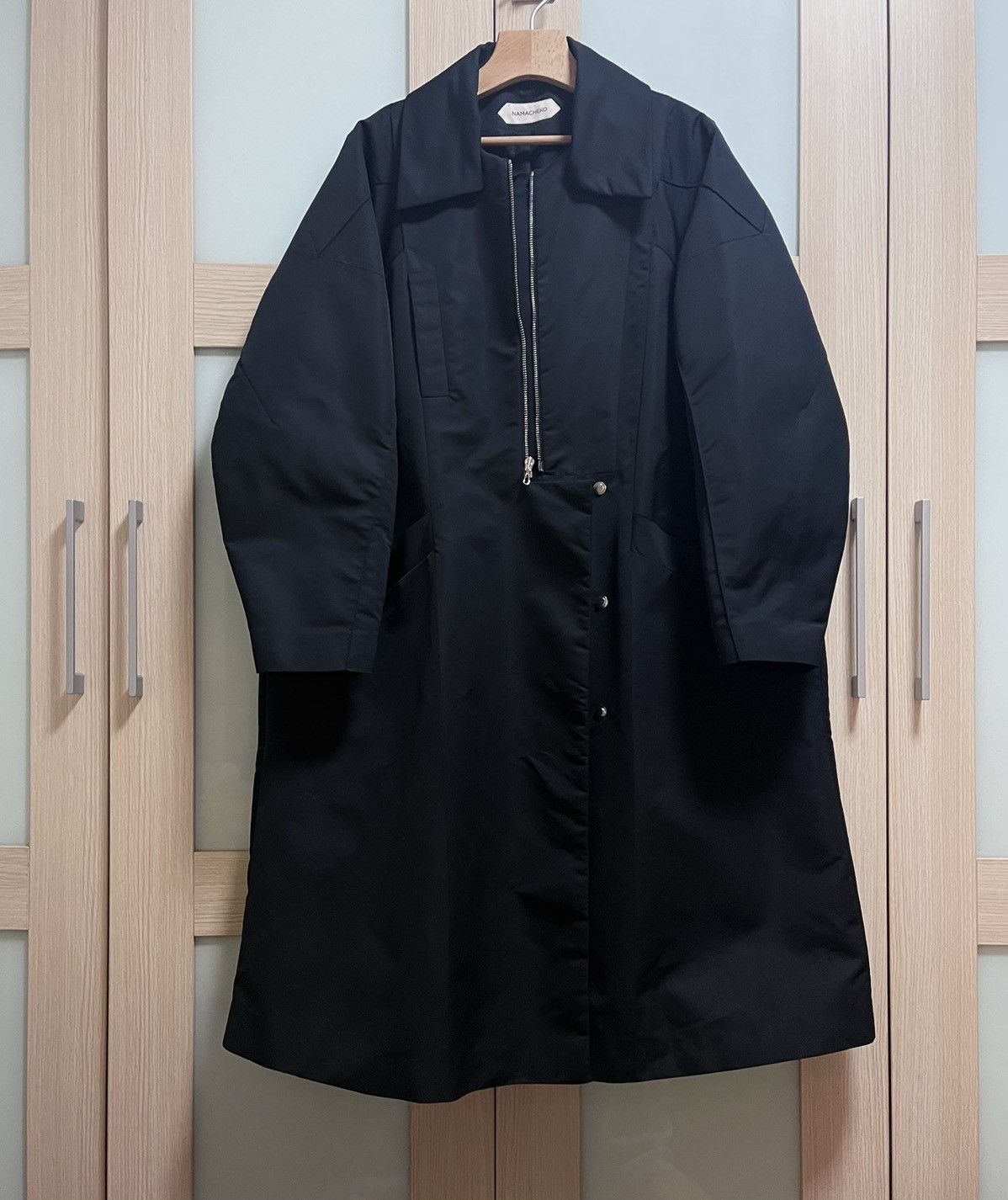 image of Namacheko 19Aw Ewareye Coat in Black, Men's (Size XS)