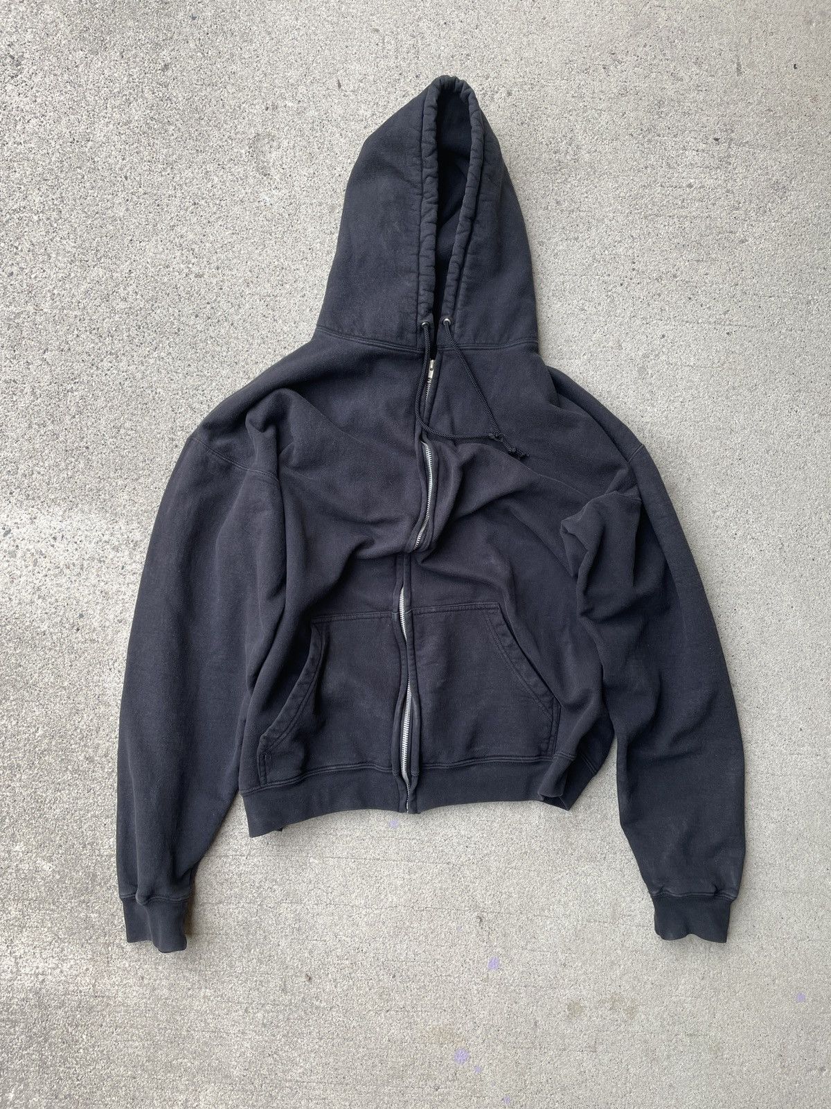 Opium Style Functional Double Zip Y2K Hoodie