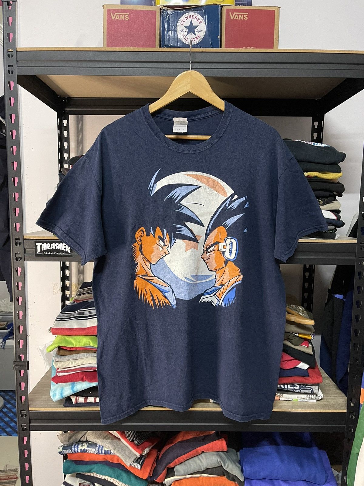 Anime × Vintage Vintage Dragon Ball Anima T-shirt Size US L / EU 52-54 / 3 - 1 Thumbnail