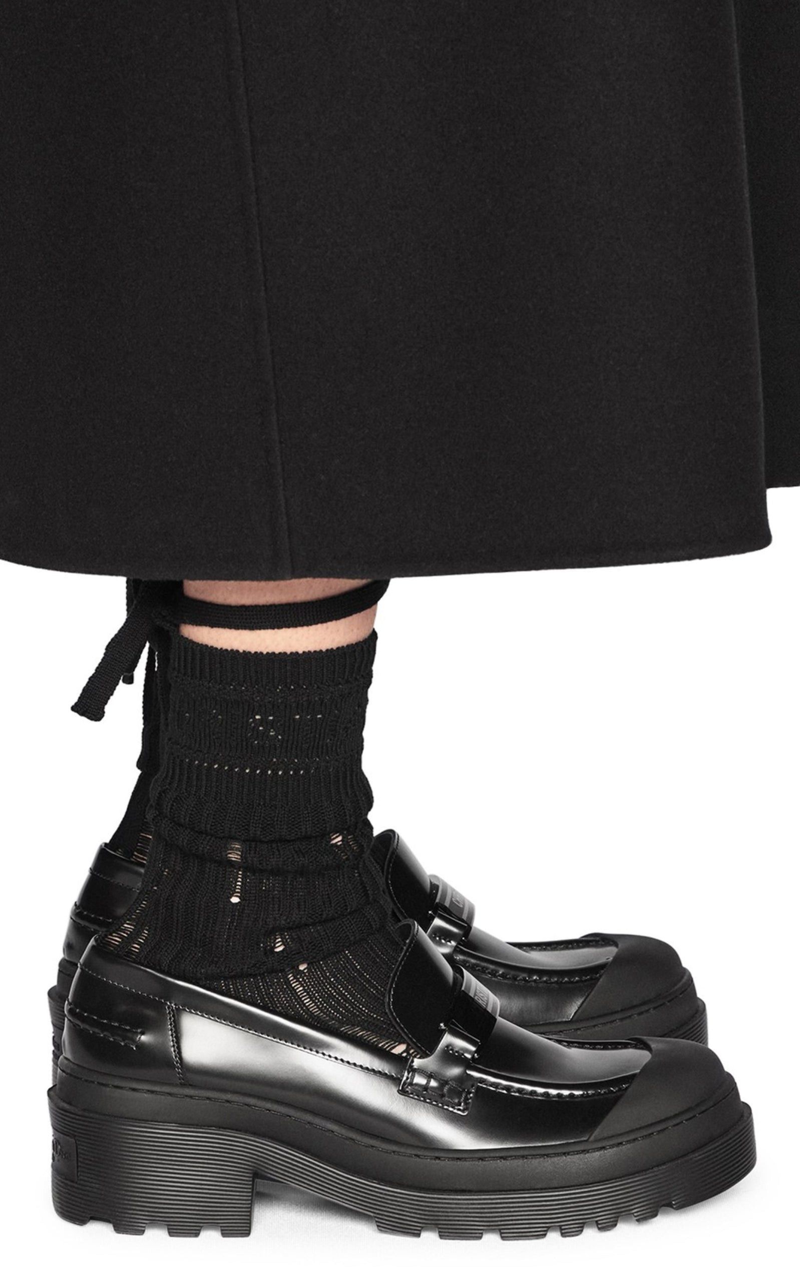 Code Leather Loafer