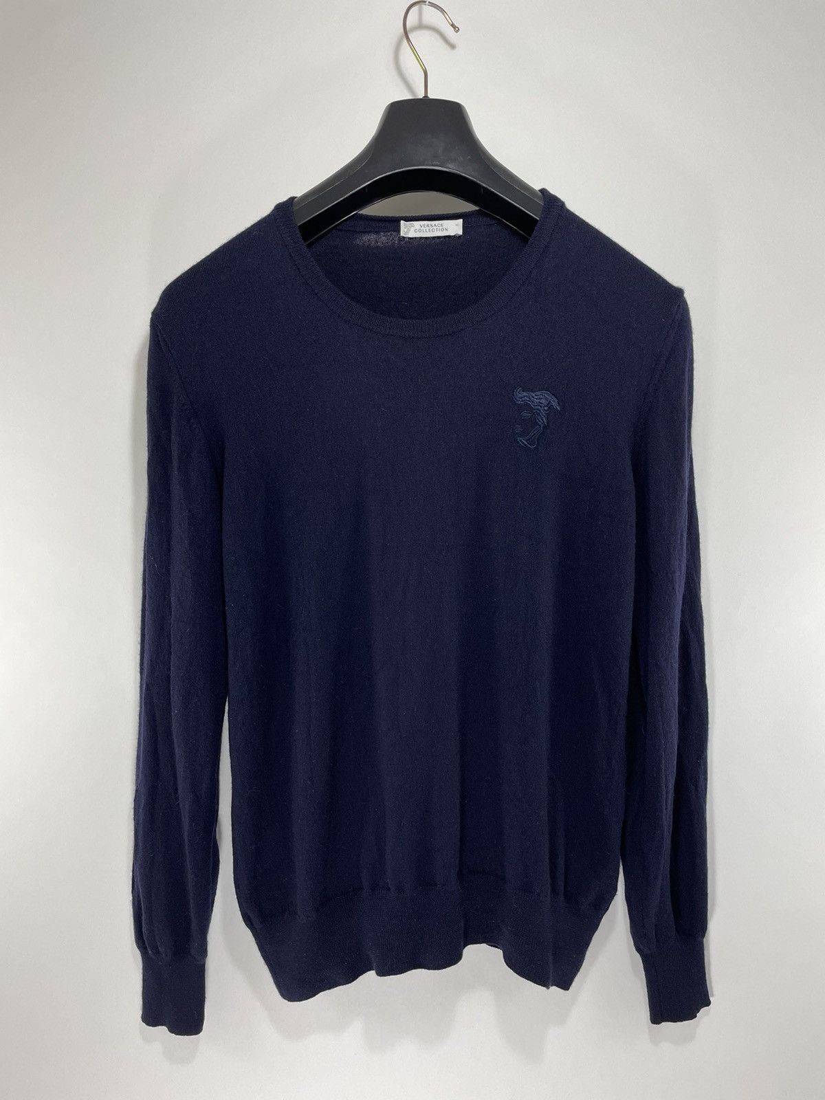 Versace versace merino wool sweater Size US S / EU 44-46 / 1 - 8 Thumbnail