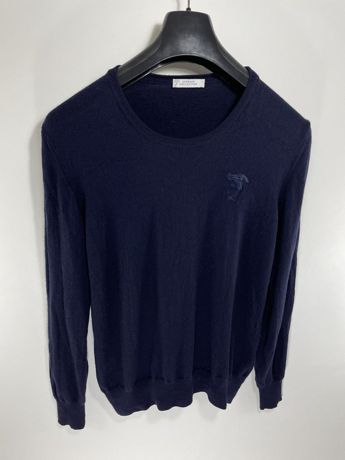Versace versace merino wool sweater Size US S / EU 44-46 / 1 - 10 Thumbnail